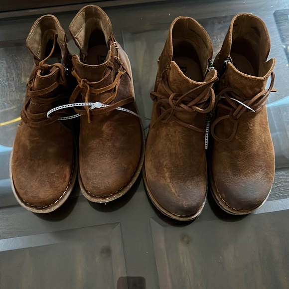 Born
Tarkiln Distressed Wraparound Lace Detail Leather Booties - Picture 13 of 17